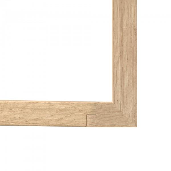 Winkel L-Handlauf Eiche Eckig 45x45 mit Gelenk verstellbar - System X25